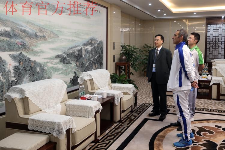 林晓华在京会见法国足协国际发展部主任